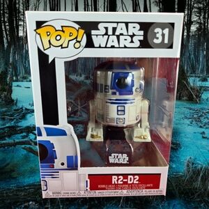 R2-D2 Funko #31 (Nib) With Pop Protector